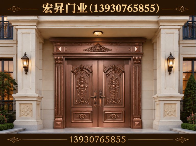 沧州高新技术产业开发区铸铝门展示图